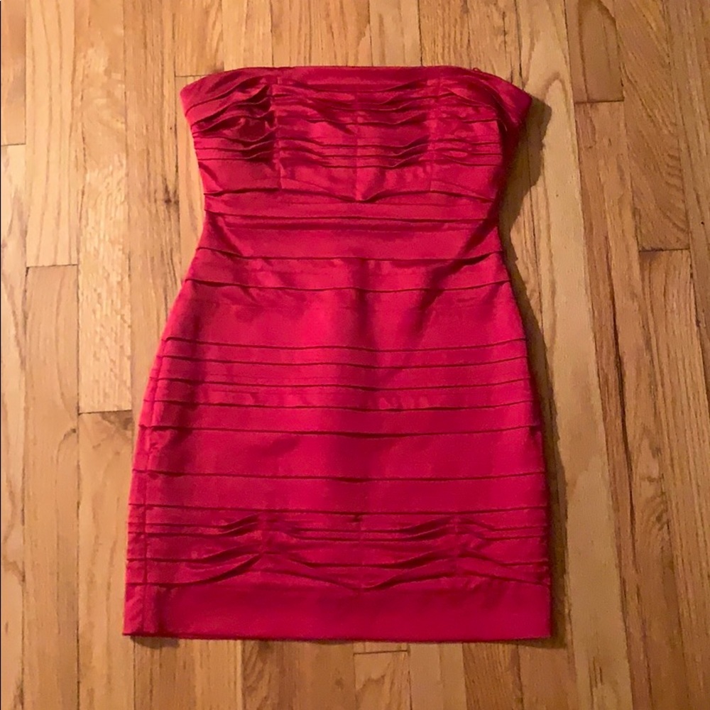 Strapless BCBG Cocktail Dress
